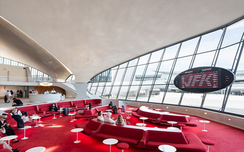 The TWA Hotel at JFK Airport